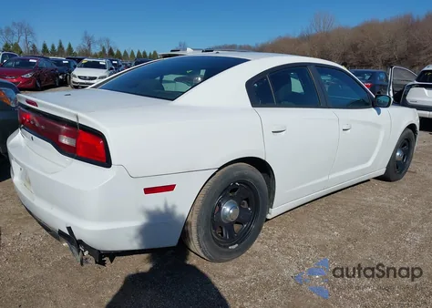 2013 Dodge Charger Police из США, поврежденный, VIN 2C3CDXAT1DH720853